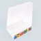 Spender für Portionsbeutel Transparent 16x30x23 cm