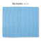 Schwammtuch aus Baumwolle/Zellulose Blau 31x25 cm | 8x10 Stück