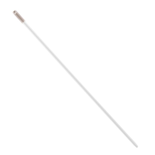 Besenstiel aus Carbon Weiß 140 cm lang 4 Stück
