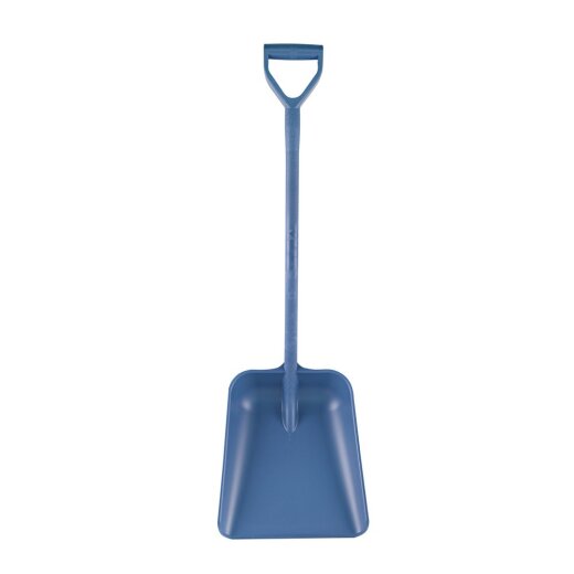 Schaufel aus PP, detektierbar Blau 112 oder 133 cm hoch