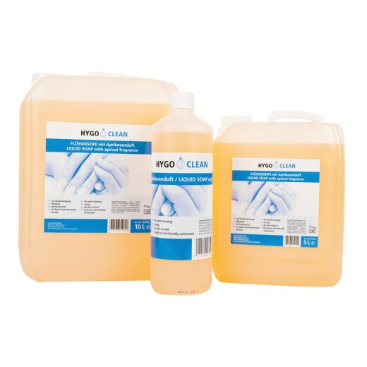 Flüssigseife "Apricot" für Händereinigung ph-hautneutral