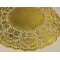Tortenspitzen rund Gold Ø 24 cm 100 Stück