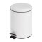 Pedaleimer Weiss 3 L oder 5 L Bolero