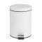 Pedaleimer Weiss 5 L Bolero