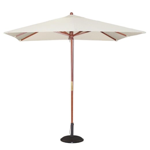 Sonnenschirm quadratisch Creme 2,5m Bolero