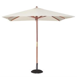 Sonnenschirm quadratisch Creme 2,5m Bolero