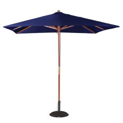 Sonnenschirm quadratisch Dunkelblau 2,5m Bolero
