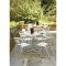 Tisch quadratisch aus Eschenholz 1 Bein 72x60x60 cm Bolero