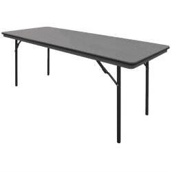 Rechteckiger Klapptisch Grau 183 cm Bolero