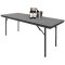 Rechteckiger Klapptisch Grau 183 cm Bolero