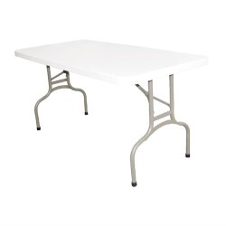 Rechteckiger Klapptisch Weiss 152 cm Bolero