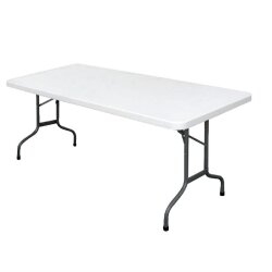 Rechteckiger Klapptisch Weiss 182,7 cm Bolero