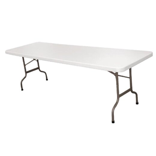 Rechteckiger Klapptisch Weiss 244 cm Bolero