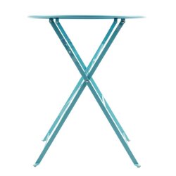 Terrassentisch Stahl 60 cm rund klappbar Bolero...