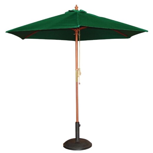 Sonnenschirm Grün 2,5m rund Bolero