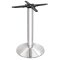 Tischfuß Chrom 72 cm oder 68 cm rund hoch Bolero