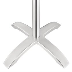 Tischfuß mit Fußkreuz gebürstetes...