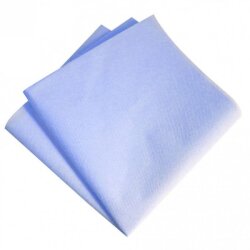 Mitteldecke 80 x 80 cm aus PP 20 Stück Hellblau