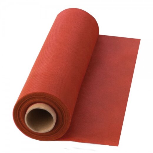 Tischläufer 0,4 x 25 m aus PP Rot