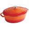 Schmortopf oval Vogue verschiedene Farben 5 oder 6 Liter