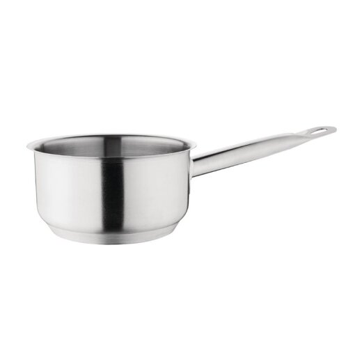Stieltopf mit Deckel Edelstahl Vogue Ø 14 cm