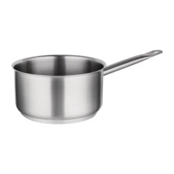 Stieltopf mit Deckel Edelstahl Vogue Ø 24 cm
