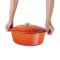 Schmortopf oval Vogue Orange 5 Liter