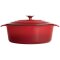 Schmortopf oval Vogue Rot 5 Liter