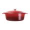 Schmortopf oval Vogue Rot 6 Liter