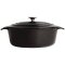 Schmortopf oval Vogue Schwarz 6 Liter