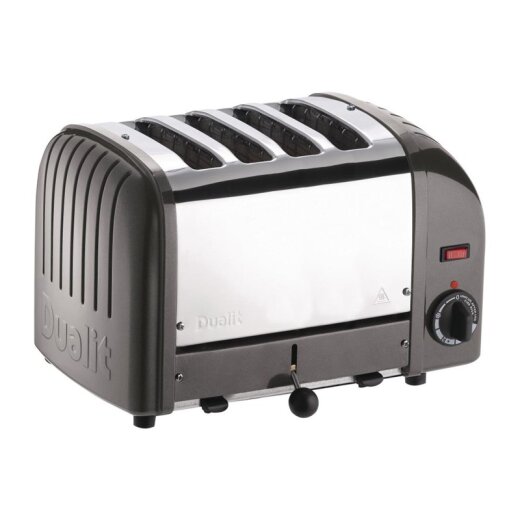 Toaster 40348 Grau 4 Schlitze Dualit