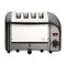 Toaster 40348 Grau 4 Schlitze Dualit