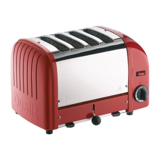 Toaster 40353 Rot 4 Schlitze Dualit