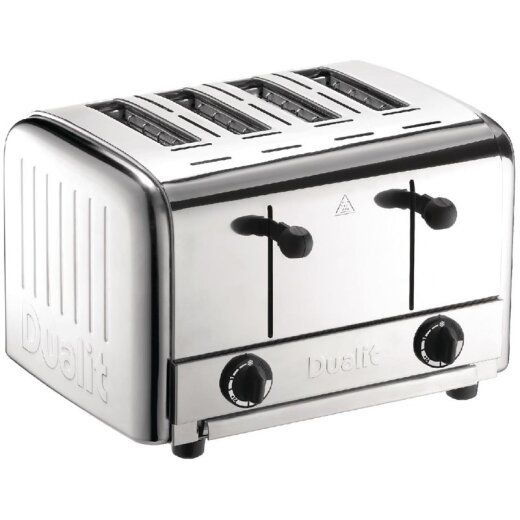 Cateringtoaster 49900 Silber 4 Schlitze Dualit