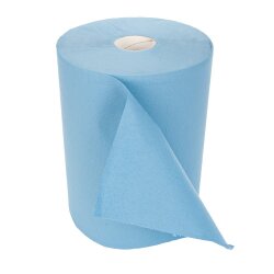 Putzpapier 2-lagig auf Rolle 1000 Blatt 22x35 cm 2 Rollen