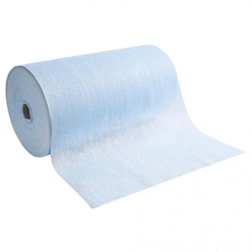 Wischtücher Hygotex Light aus Viskose auf Rolle Blau Gewicht 55 gr/m³
